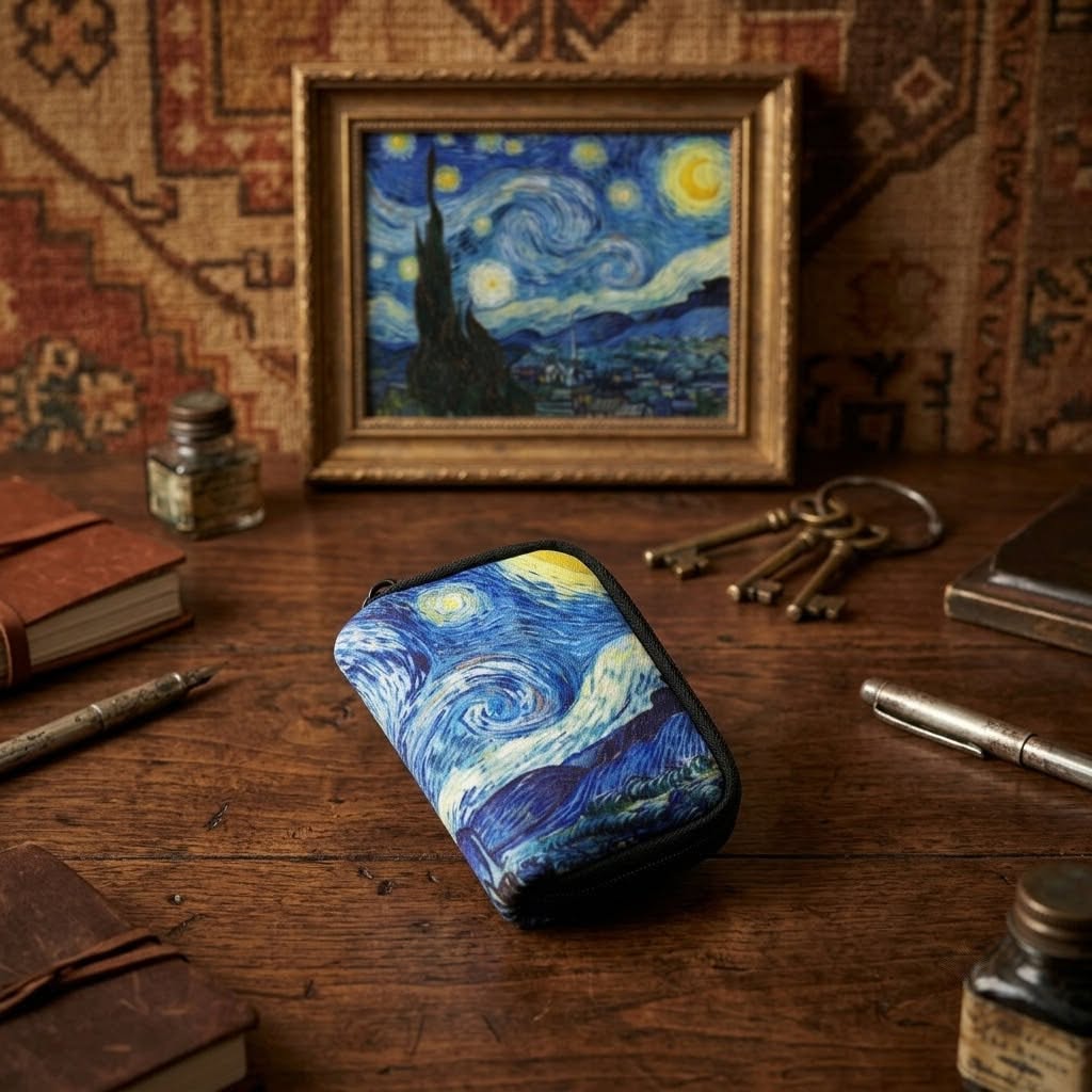Neoprene Art Key Case